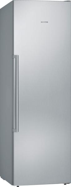 Siemens GS36NAIDP - iQ500, Freistehender Gefrierschrank, 186 x 60 cm, Gebürsteter Stahl AntiFingerprint